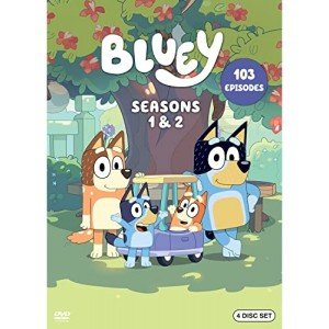 Bluey: 시즌 1과 2 완료(DVD)