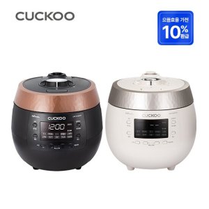 [가전 환급 10%] 쿠쿠 블랙스톤 전기압력밥솥 풀스텐 10인용 CRP-R1095FGW/R1055FB TV상품