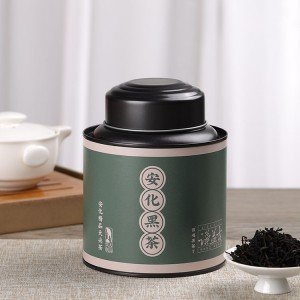 안화흑차 정종 정품 천첨산차 캔 120g