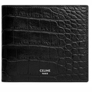 셀린느 동전 지갑 악어 블랙 10C873CUX 38SI