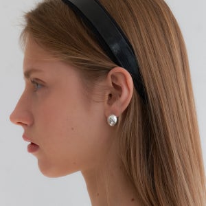 [오블라] retro leather hair band HB021