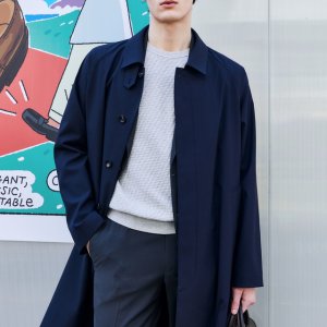 [마에스트로 남성] [MAESTRO X 랜덤워크] 네이비 맥코트 MATR4A801N2