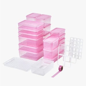 땡스소윤 (클래식세트) 땡스소윤 시즌5 냉동실 전용 밀폐 용기 세트