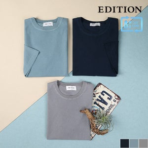 [에디션] 베이직 반팔 라운드 니트 (NEC2ER1904)