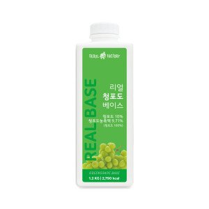 서울팩토리 서울팩토리 리얼 청포도 베이스 1.2kg 1박스 8개