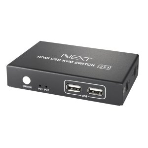 NEXT-7102KVM-4K 2x1 HDMI USB UHD 4K KVM 스위치 / 무전원동작지원