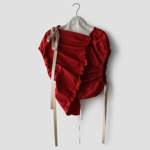 샹샹 루안 체리 버블 탑 T121C58