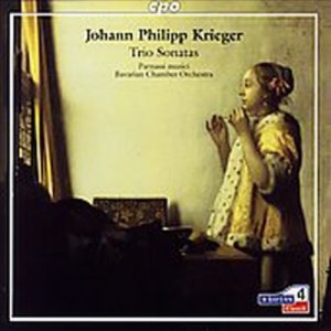 요한 필립 크리거 : 두 대의 바이올린을 위한 12곡의 소나타 (Krieger : Trio Sonatas)(CD) - Parnassi musici