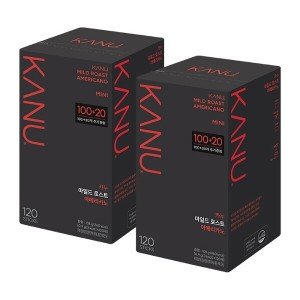맥심 카누 미니 마일드 로스트 120T x 2개 (총 240T)