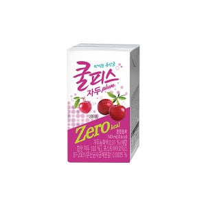 동원 쿨피스 제로 자두 140mL x 48개