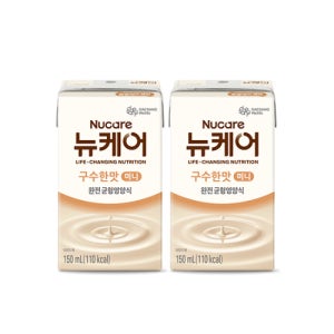 [본사공식몰] 뉴케어 미니 구수한 맛 150ml (48팩) 환자식 환자영양식 유동식 노인영양식 아침간편식 빨대