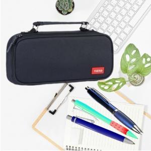 블랙 대용량 캔버스 손잡이필통 고급파우치 신학기