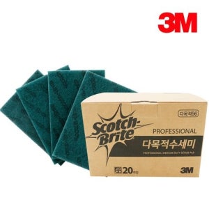 3M 스카치브라이트 96 다목적 수세미 20개입
