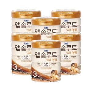 [앱솔루트] 앱솔루트 명작 2FL 분유 3단계 800g 6개 12~24개월