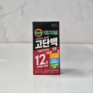 베지밀 고단백두유 검은콩 검은콩, 190ml, 48개
