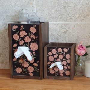 우드민화 부귀영화 모란꽃과나비 부모님 집들이 개업선물, 대지두마리/twopigsliving