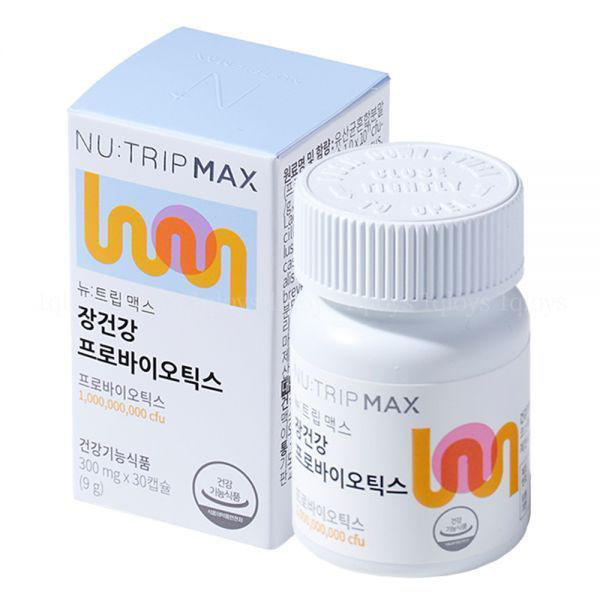 <b>코스맥스바이오</b> 뉴트립맥스 장건강 프로바이오틱스 9g  1개  30정
