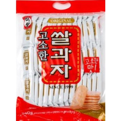 미왕 고소한 쌀과자 프리미엄 250g 10개 한박스  240g