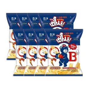 해태 빠새 간장새우맛 55g x 8개 낱개