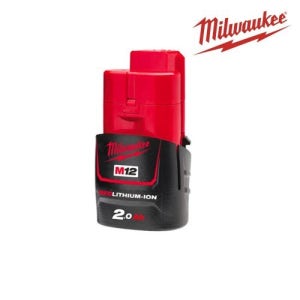 [밀워키] M12 B2 12V / 2.0Ah 리튬이온 배터리