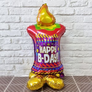 왕촛불 생일 풍선 / 생일파티 꾸미기 홈파티 소품