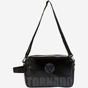 [토네이도스포츠] 빅로고 사각 숄더백 블랙 2003-B