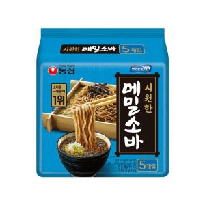 농심 메밀소바 127g 10개