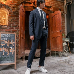 (M-5XL)주버트 자켓+코코란 슬림핏 슬랙스[WF,스판함유,뒷트임,빅사이즈,수트]