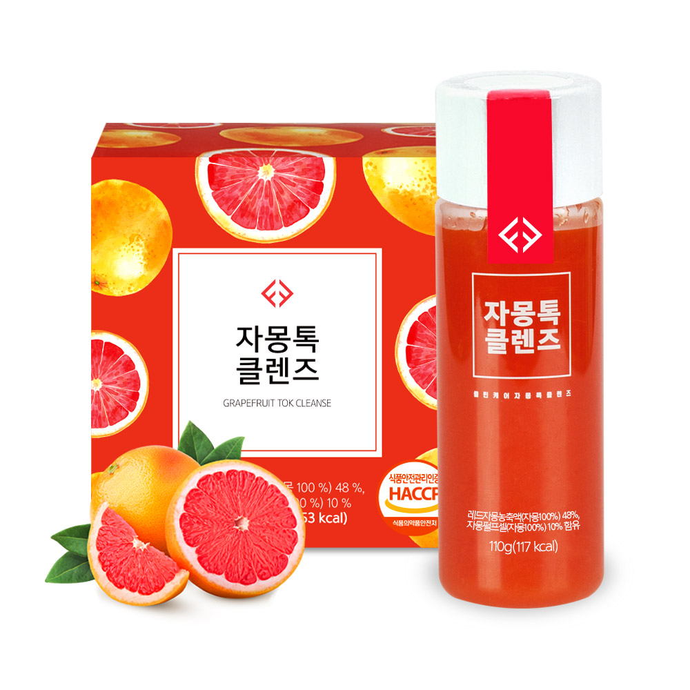 소울네이처<b>푸드</b> 클린케어 자몽톡 <b>클렌즈</b> 주스