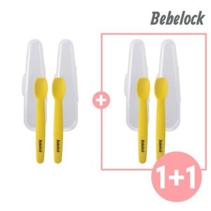 베베락 [보리보리]엘파 실리콘스푼 1단계(2P) 1세트+1세트
