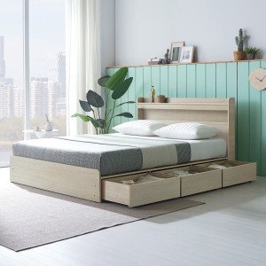 규수방 매트리스포함 프리미엄LED 서랍형 침대 프레임 수납침대 싱글/슈퍼싱글/더블/퀸 40년 전통의 규수방 가구