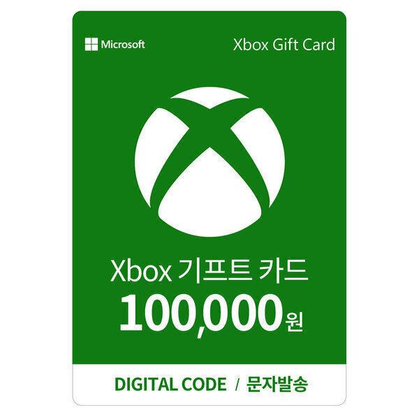 Xbox 기프트카드 10만원 디지털 금액권 한국전용 - Digital Code (100000원) (89,900원) (무료)