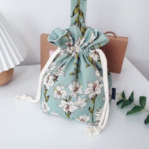 백합 스트링 파우치/ 크로스백, 핸드글로리