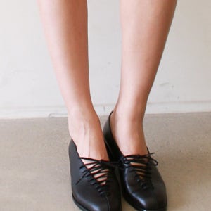 [마리링고] 제인 스트랩 로퍼 3센치_블랙