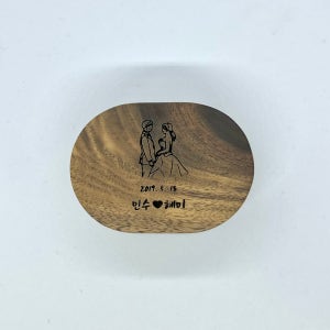 [각인+무료배송]🌿우드 반지케이스🌿, 온새김