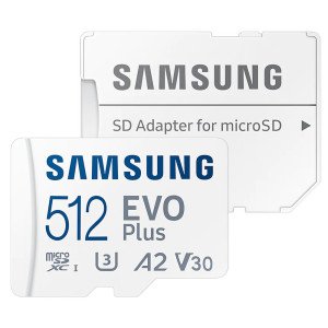 삼성전자 삼성 마이크로 sd카드 512GB EVO PLUS 외장메모리 microsd 512 기가