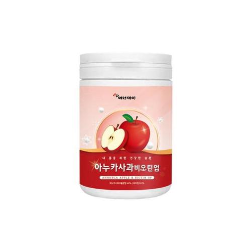 <b>에너데이</b> 아누카사과 비오틴업 120g 항산화 염증제거 소화개선 <b>변비</b>예방 탈모예방 펙틴 건조맥주효모 비오틴 유산균