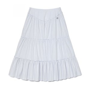 [글로니] RODEO TIERED RUFFLE SKIRT (BABY BLUE) GY23BSK006BB
