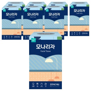 모나리자 미용티슈 2겹  300개입  24개