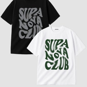 [엔피스튜디오] 슈퍼 노바 클럽 로고 티셔츠 2COLOR TS-05NP1