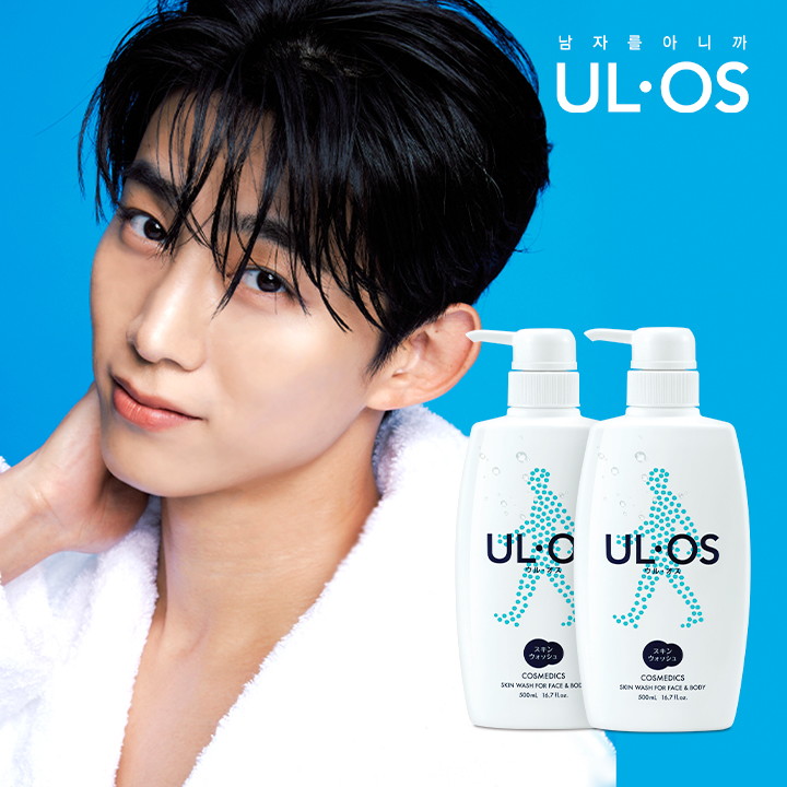 [우르오스] 올인원 스킨 워시 500ml / UL·OS Face &amp; Body 클렌저