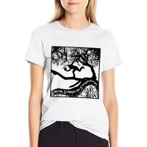톰 웨이츠 구부러진 나무 티셔츠  미적인 의류  애니메이션 의류  동물 프린트 셔츠  소녀 티셔츠