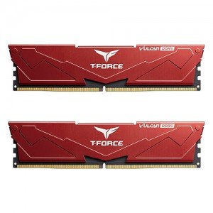 TeamGroup T-Force DDR5-6400 CL40 Vulcan Red 패키지 (32GB(16Gx2))