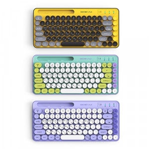 GDEVIL K100B 무선 (퍼플 화이트)