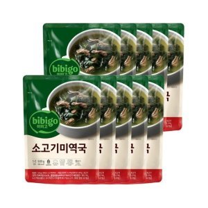 비비고 비비고 소고기미역국 500g x10개