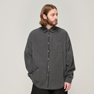 카고브로스 CB PIGMENT SHIRT CHARCHOL