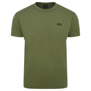 [유에프씨 스포츠] UFC 피지컬 레귤러핏 반팔 티셔츠 카키 U2SSV2132KH U2SSV2132KH