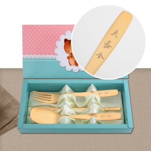 황금 대장금어린이수저 1벌(숟가락+젓가락)