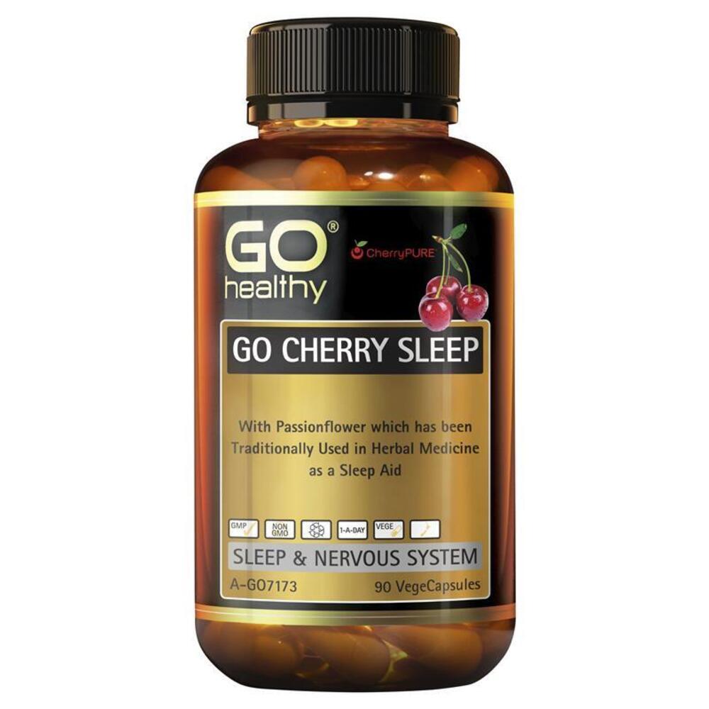 <b>고헬씨</b> 체리 슬립 베지캡슐 90정 (<b>숙면</b>) <b>GO Healthy</b> Cherry Sleep 90 Vege Capsules