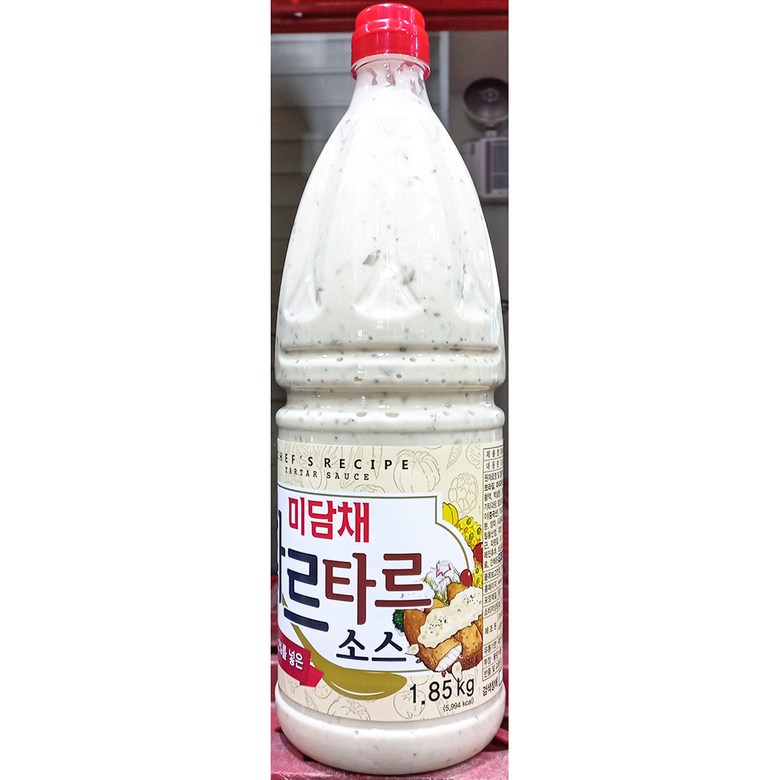 타타르소스 새우까스소스 연어 타르타르 소스 장어튀김  1.85kg  1개